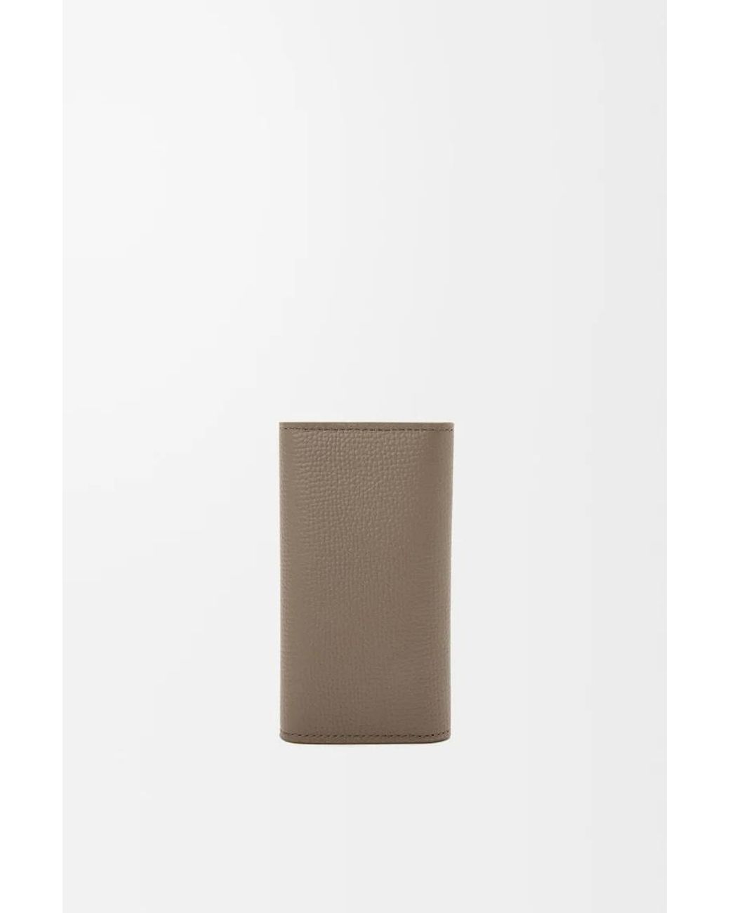 Loewe Brown Anagram Key Case