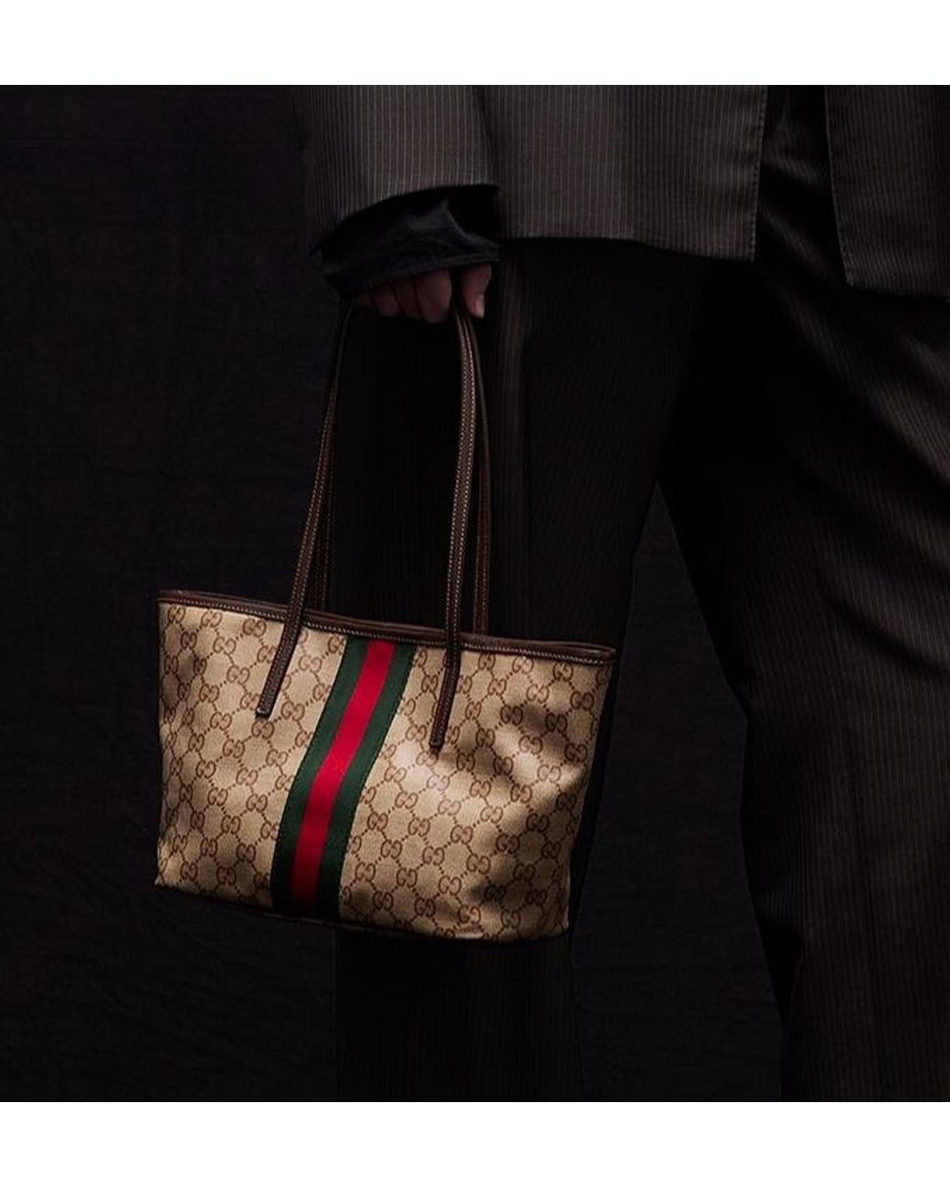 Gucci White Tribeca Small Tote Bag