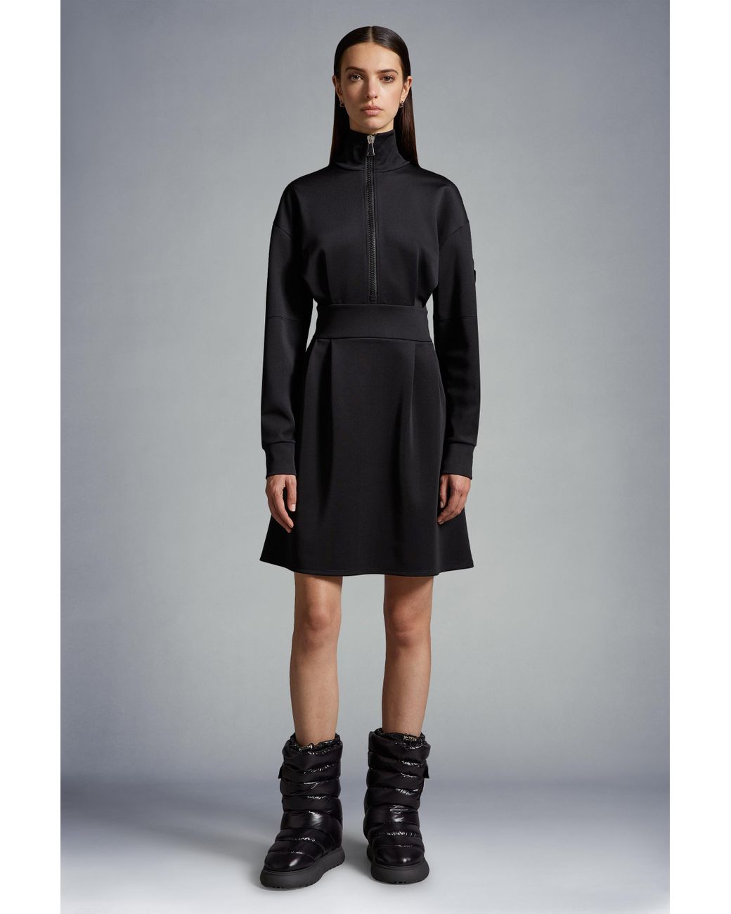 Moncler Black Triacetate Dress