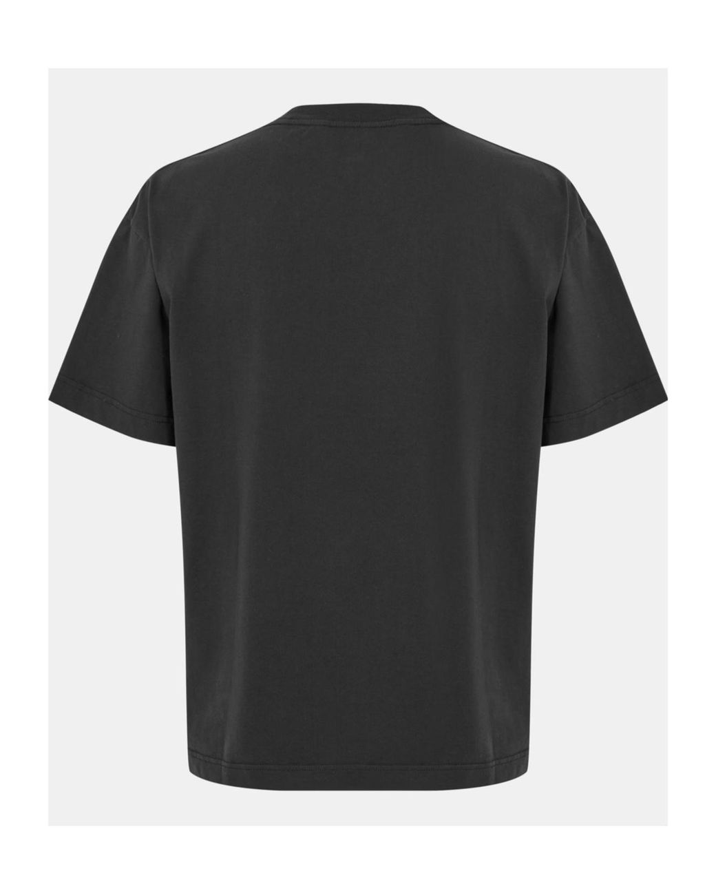 Palm Angels Black Logo Crew Neck T-Shirt for men