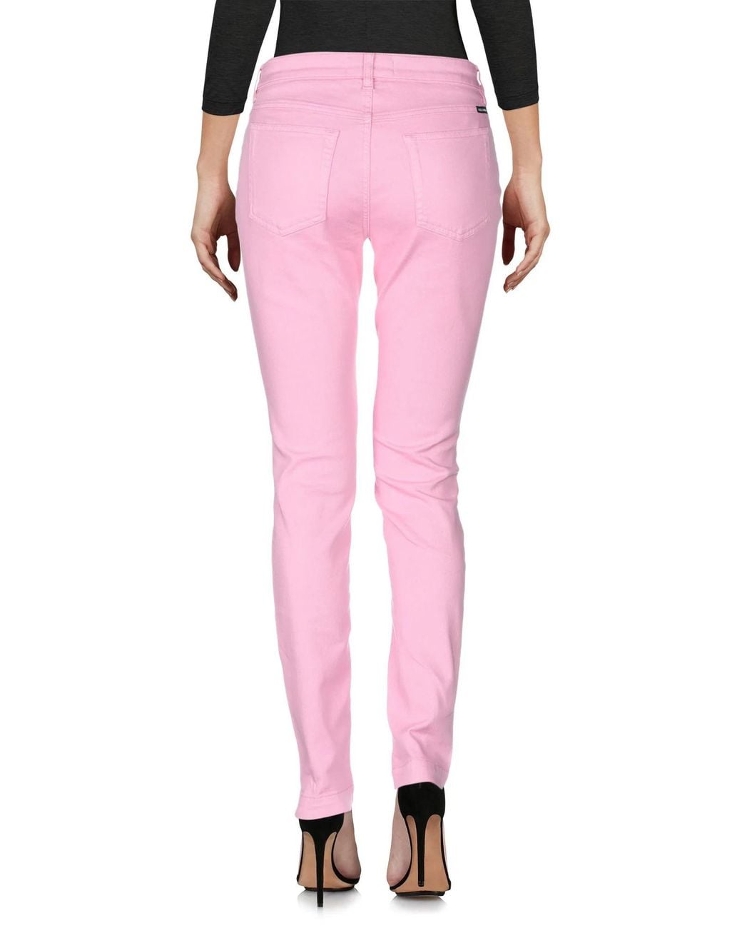 Dolce & Gabbana Pink Skinny Jeans