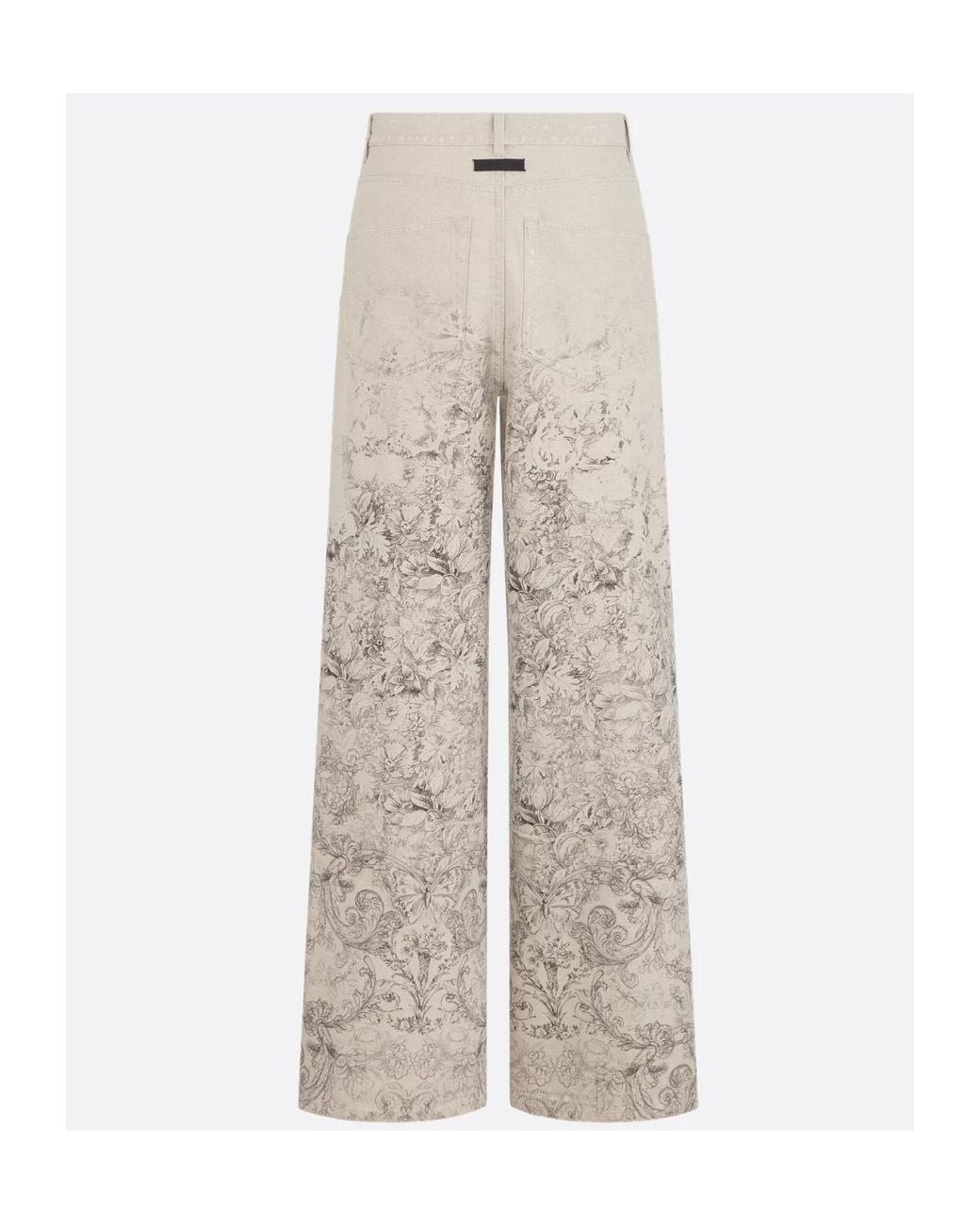Dior Natural Flared Jeans