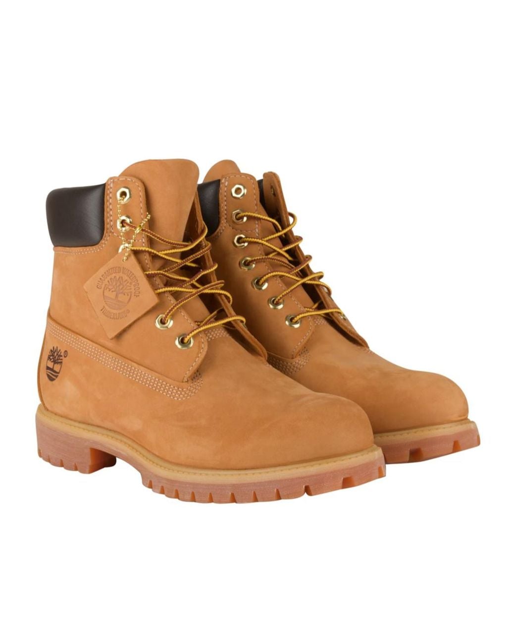 Timberland Brown Front Lace-Up Boots for men