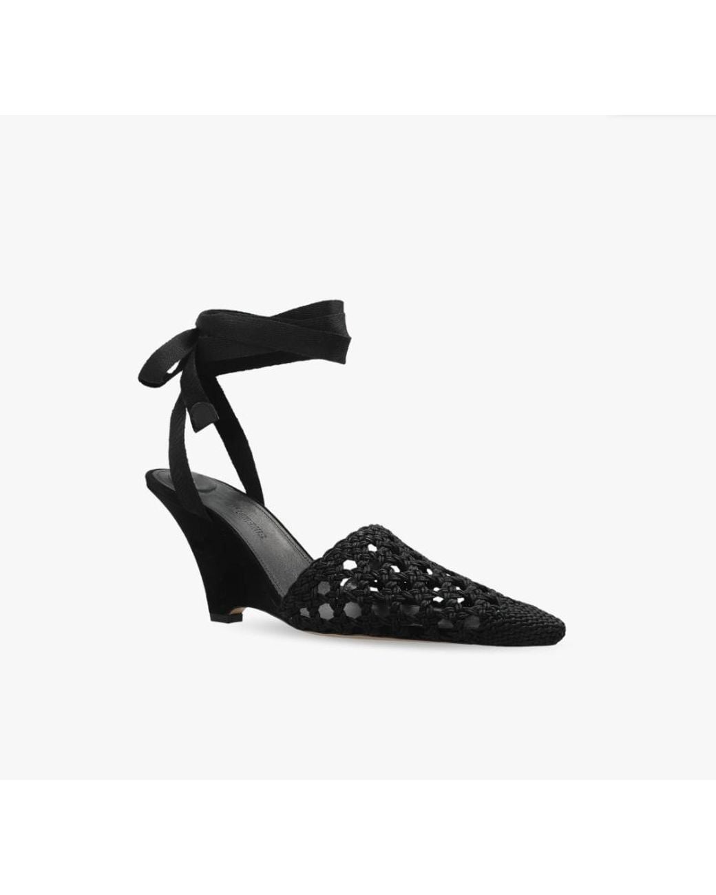 Jacquemus Black Wedges