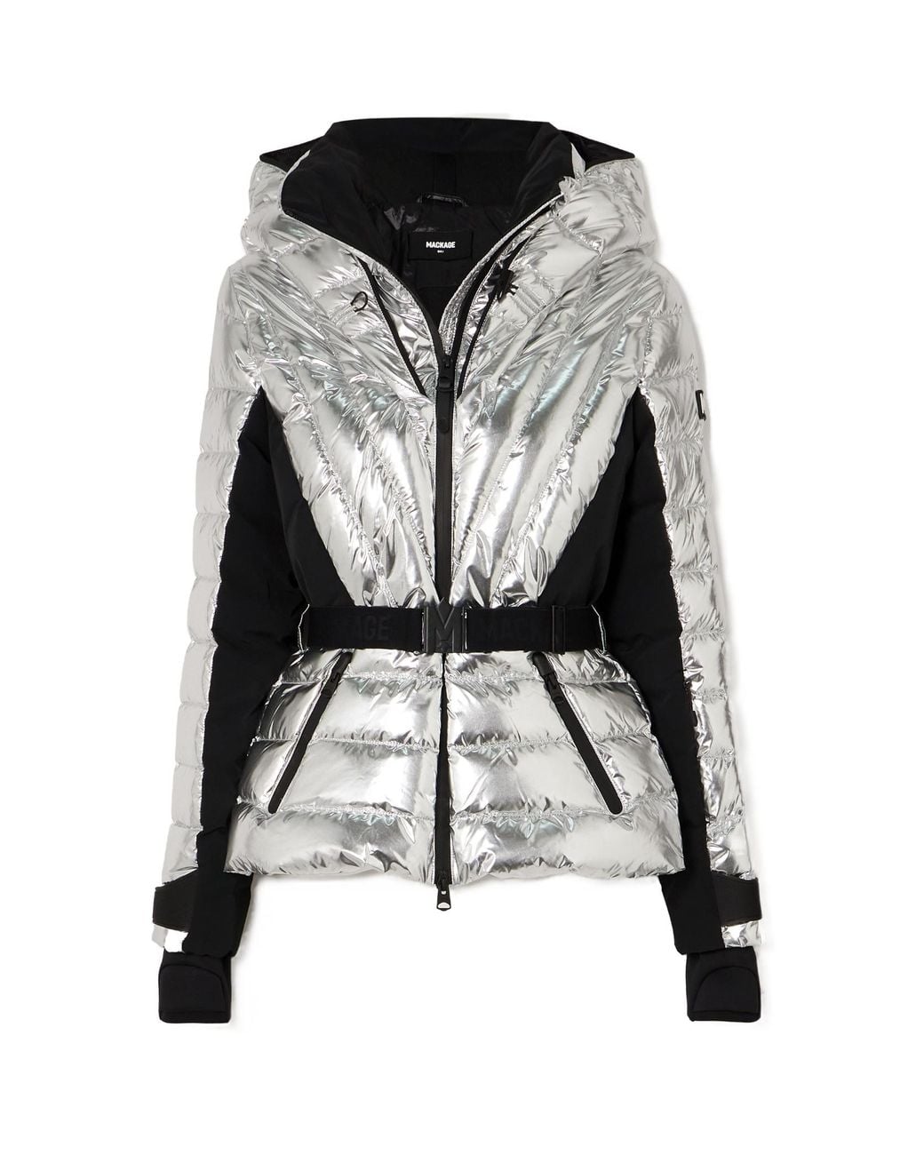 Mackage Black Long-Sleeved Down Jacket