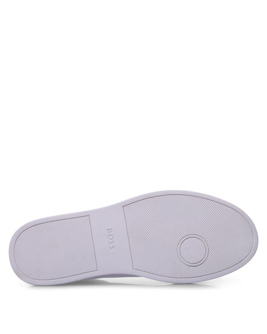 Boss White Low-Top Trainers for men