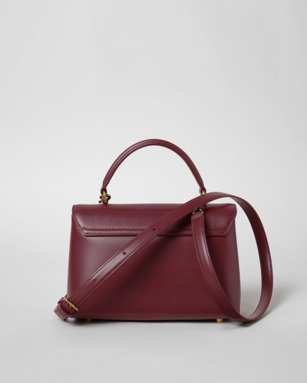Céline Purple Teen Nino Lock Shoulder Bag