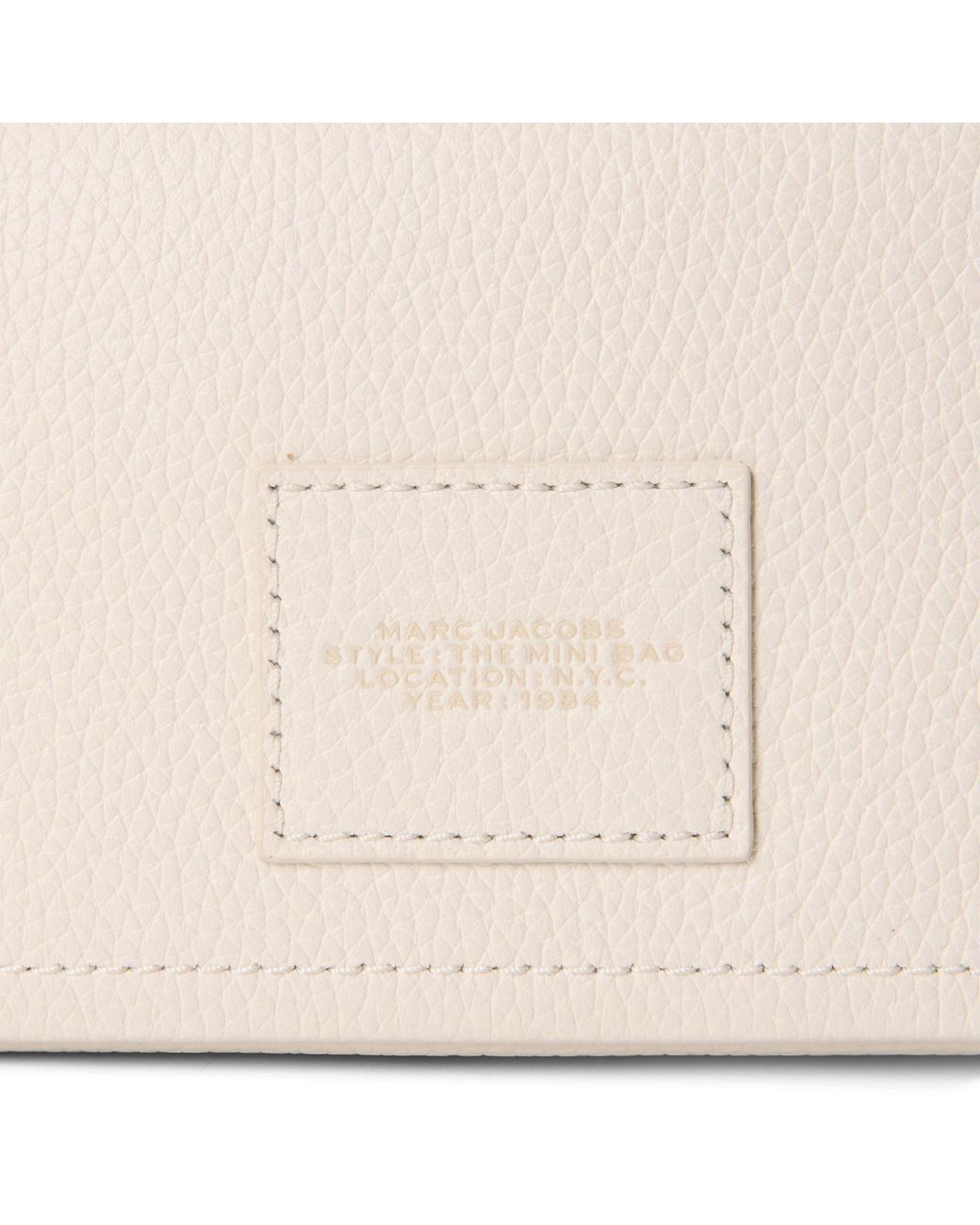 Marc Jacobs Natural Leather Mini Bag