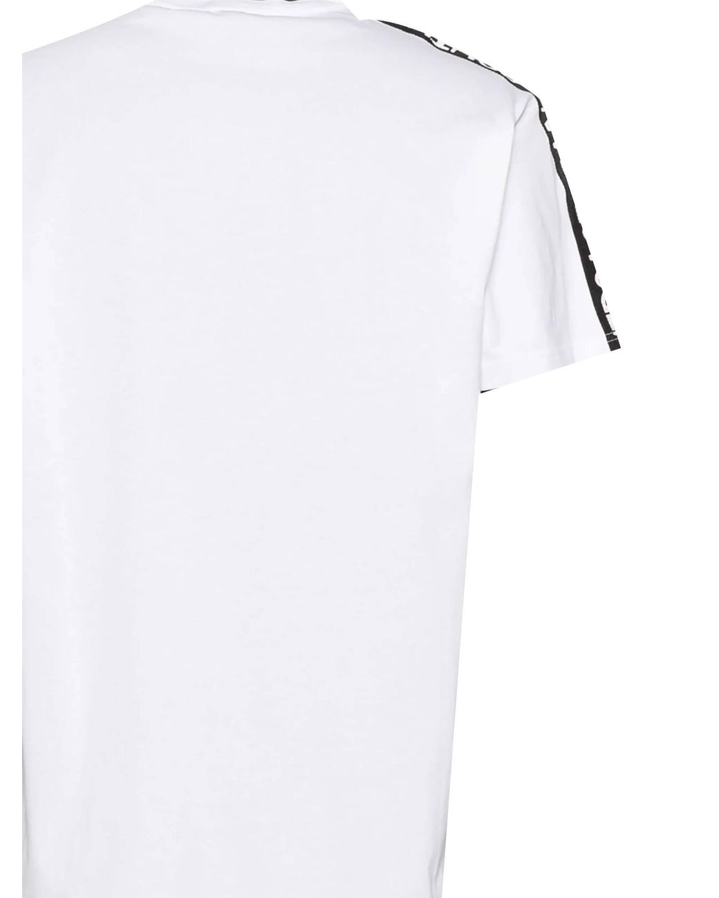 Versace Jeans White Couture Logo Sleeve T-Shirt for men