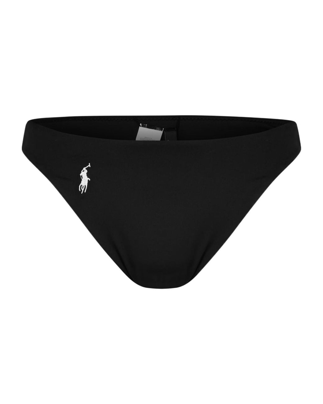 Polo Ralph Lauren Black Embroidered Logo Bikini Pants