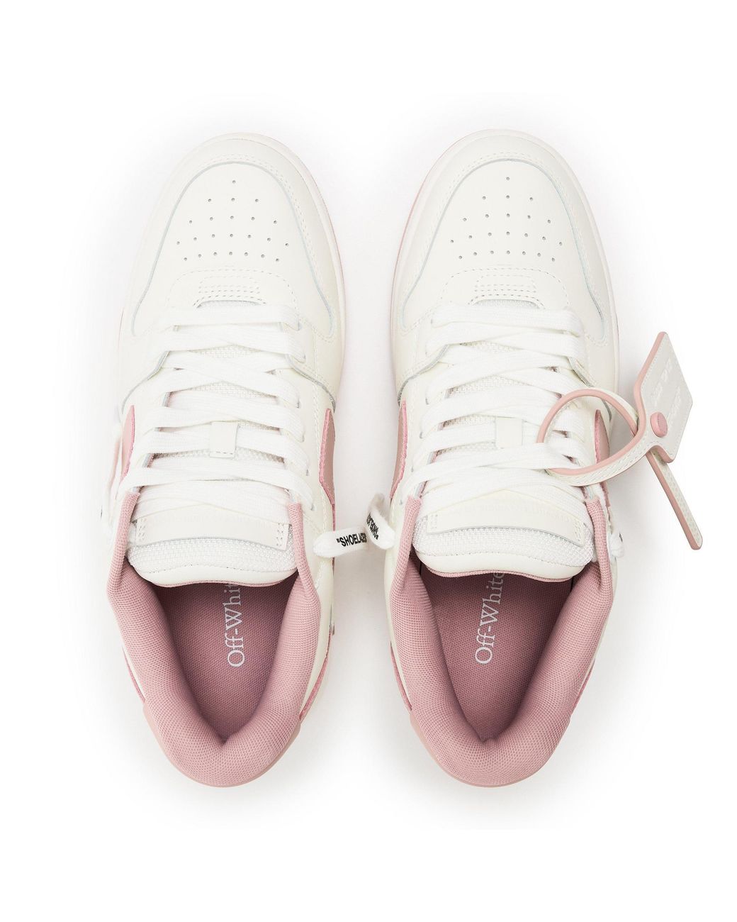 Off-White c/o Virgil Abloh White Low-Top Sports Shoes
