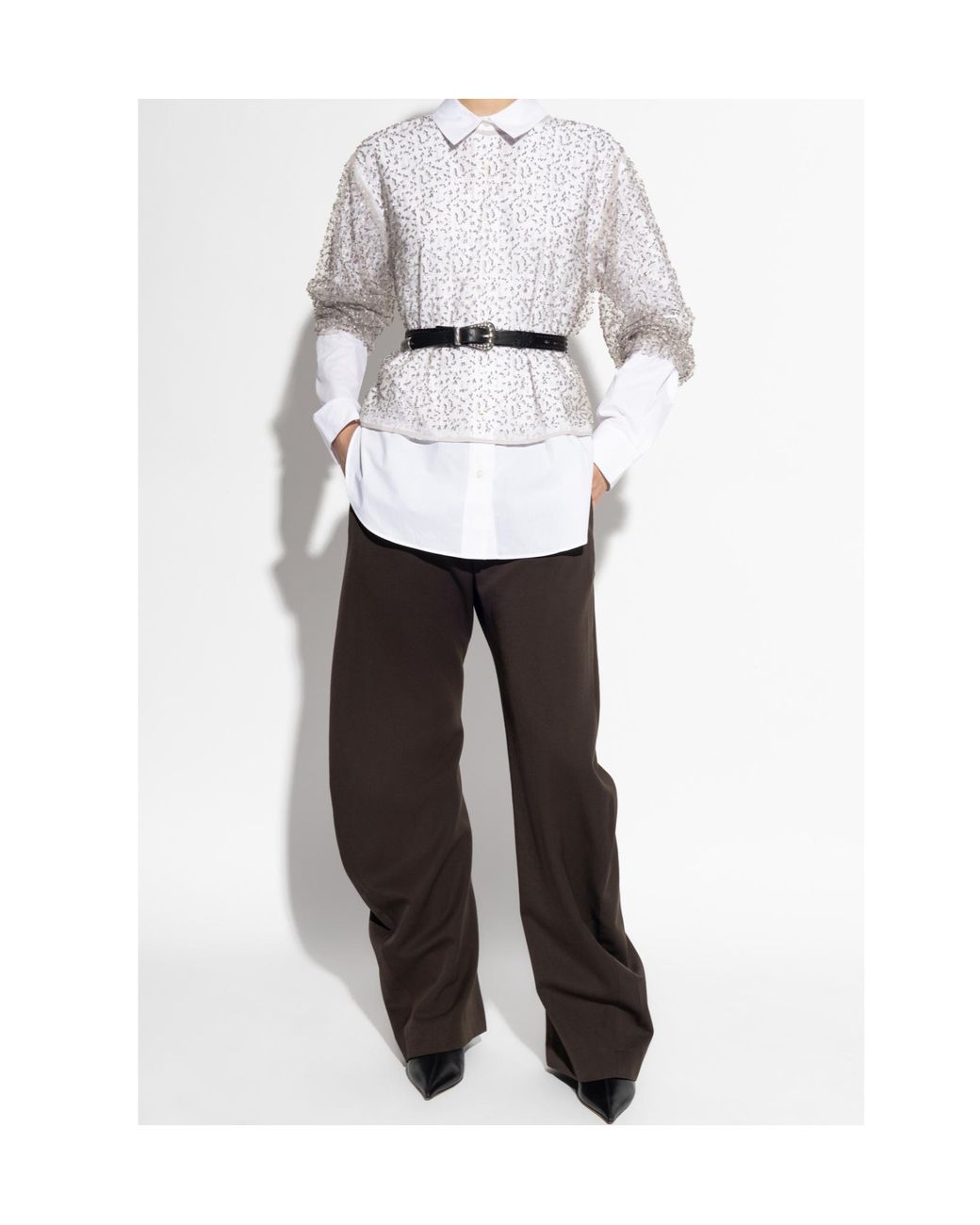 Samsøe & Samsøe White Samsøe Samsøe Samally Embellished Top