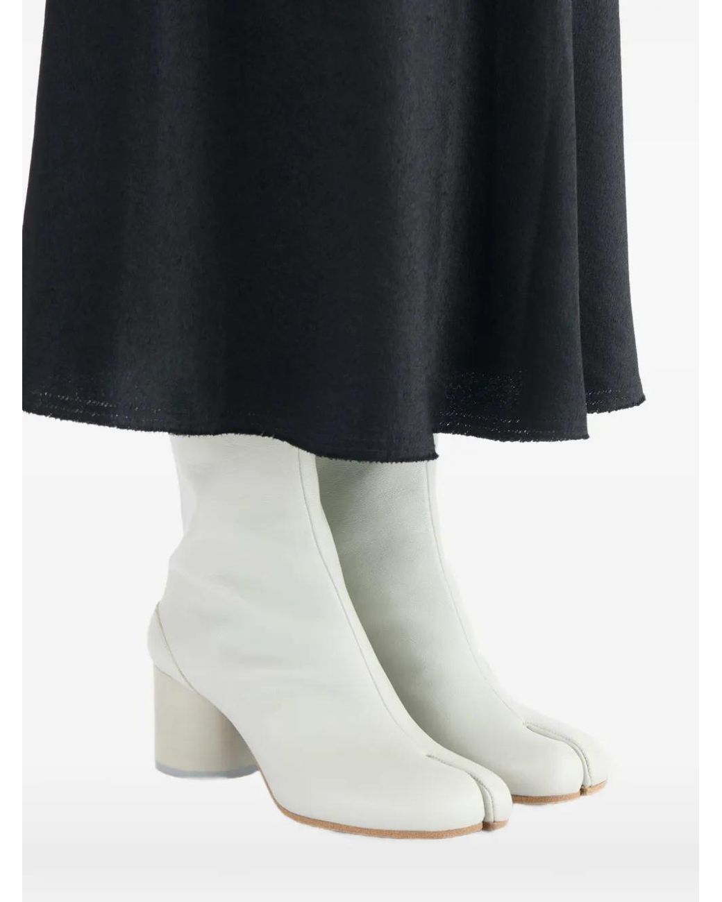 Maison Margiela Natural Tabi Ankle Boots