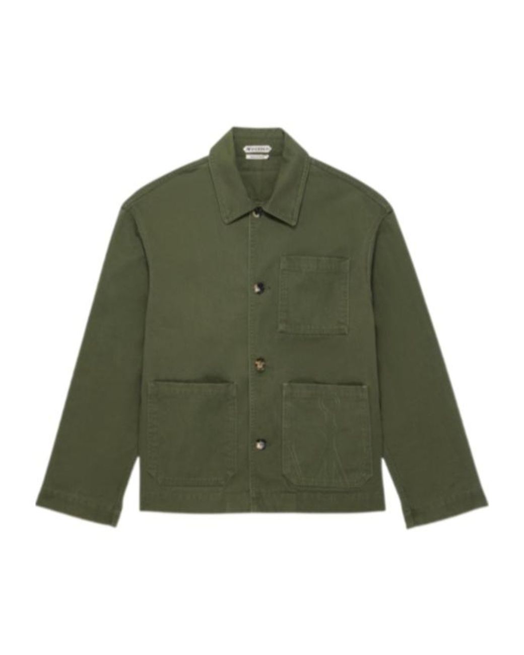 J.W. Anderson Green Jw Anderson Patch-Pocket Jacket for men