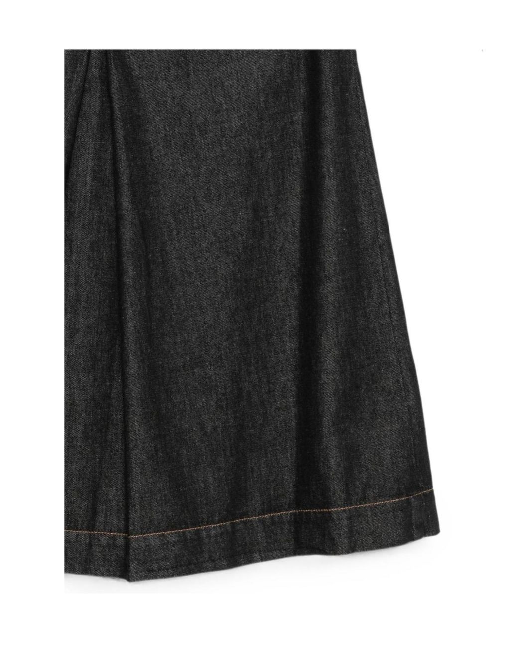 Semicouture Black Belted Skirt