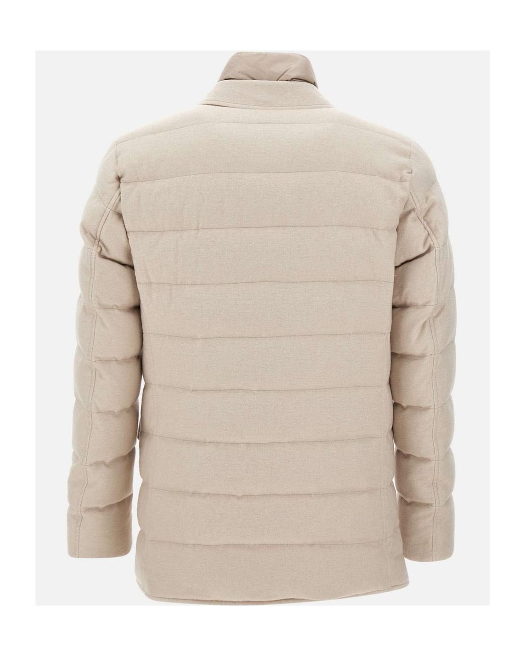 Herno Natural Quilted Jacket for men