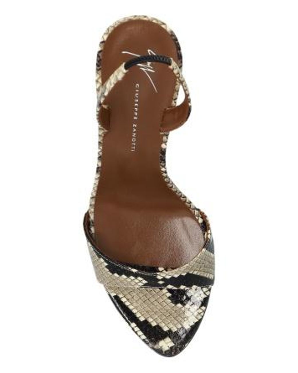 Giuseppe Zanotti Metallic High Heel Sandals