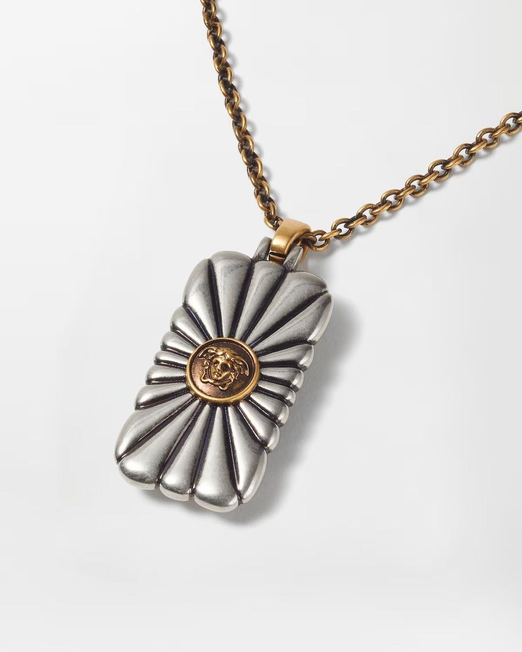 Versace White Circe Necklace for men
