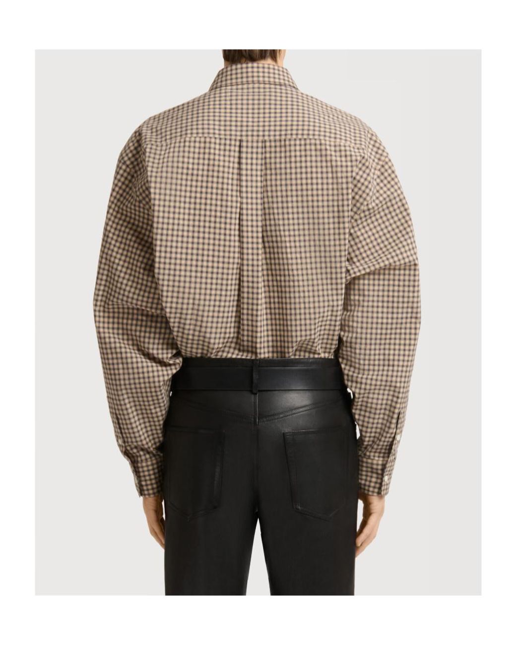 Marni Natural Micro-Check Shirt for men