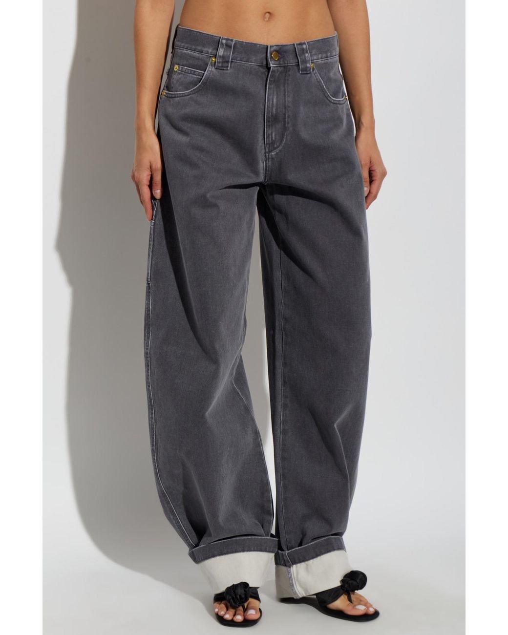 DARKPARK Blue Audrey Wide-Leg Jeans