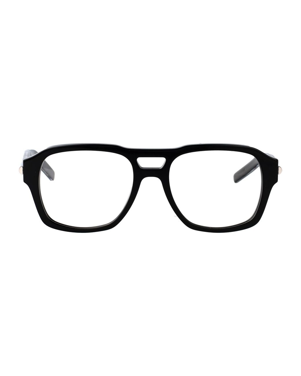 Givenchy Black Square-Frame Glasses for men