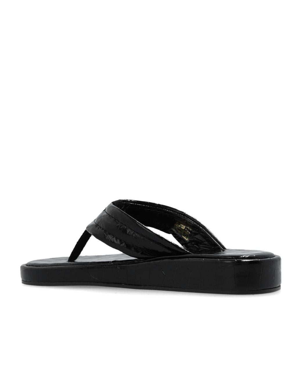 Coperni Black Logo Slippers