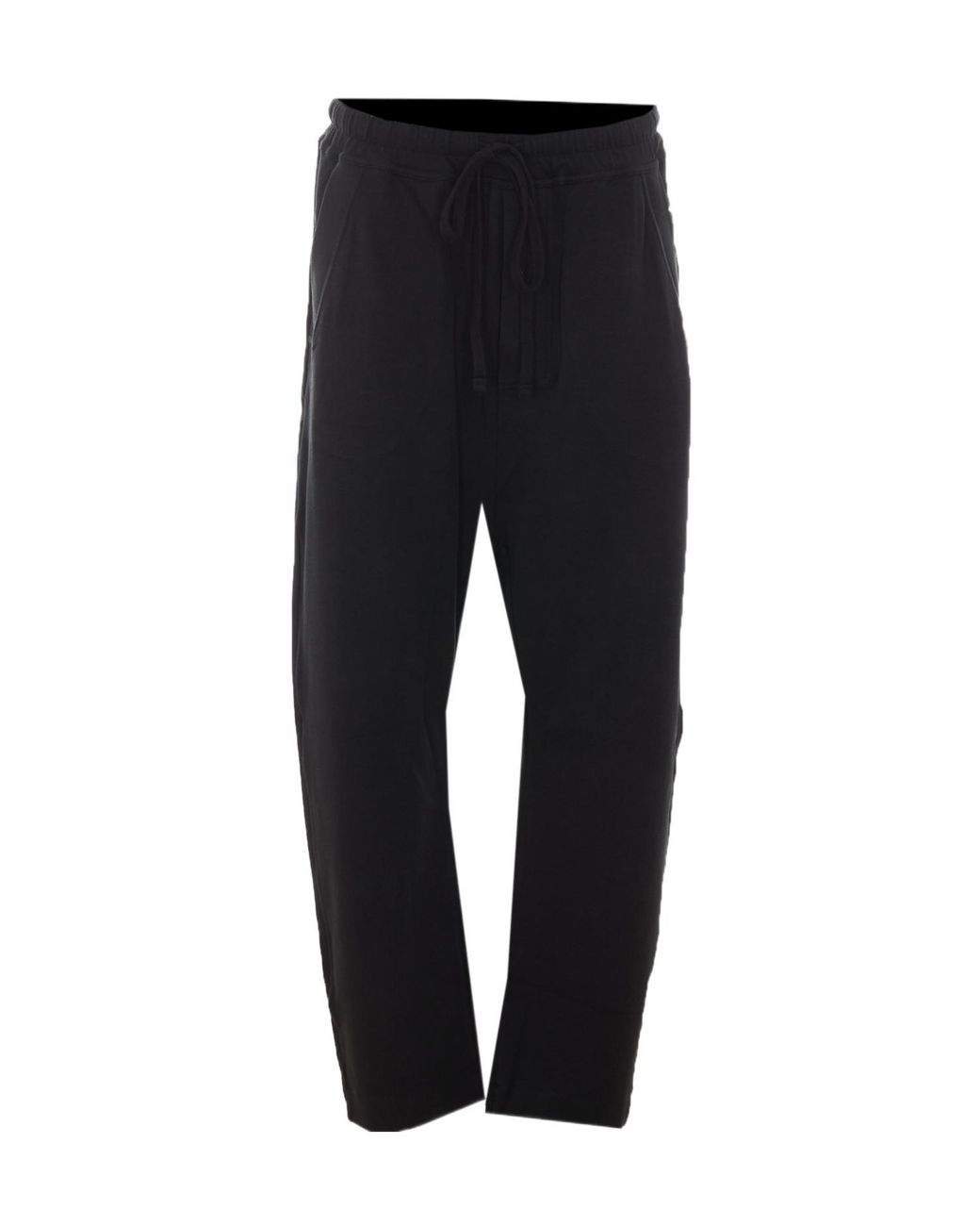Thom Krom Black Drawstring Cargo Track Pants for men