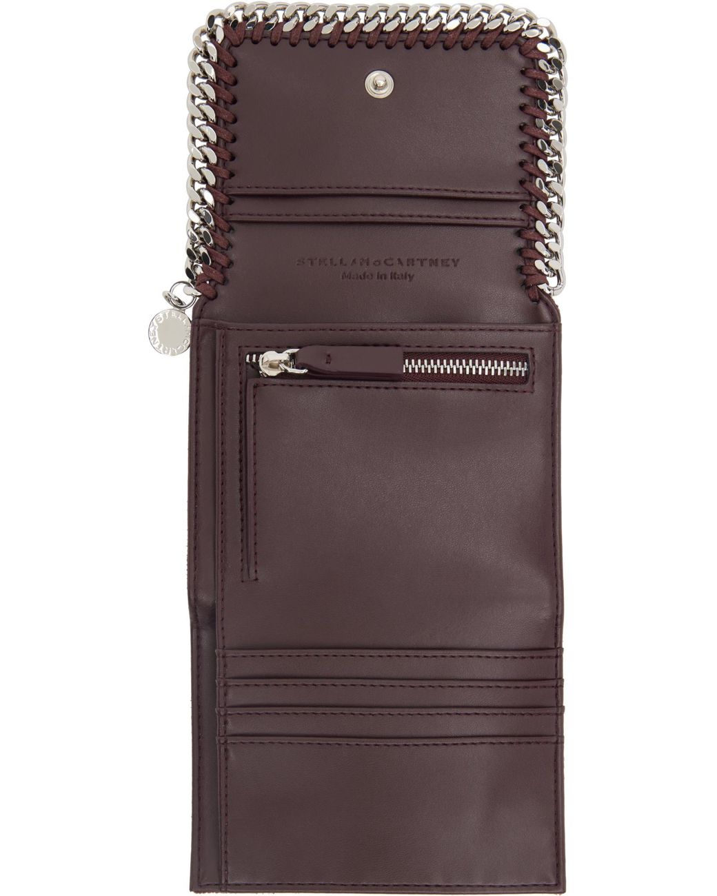 Stella McCartney Purple Falabella Flap Wallet