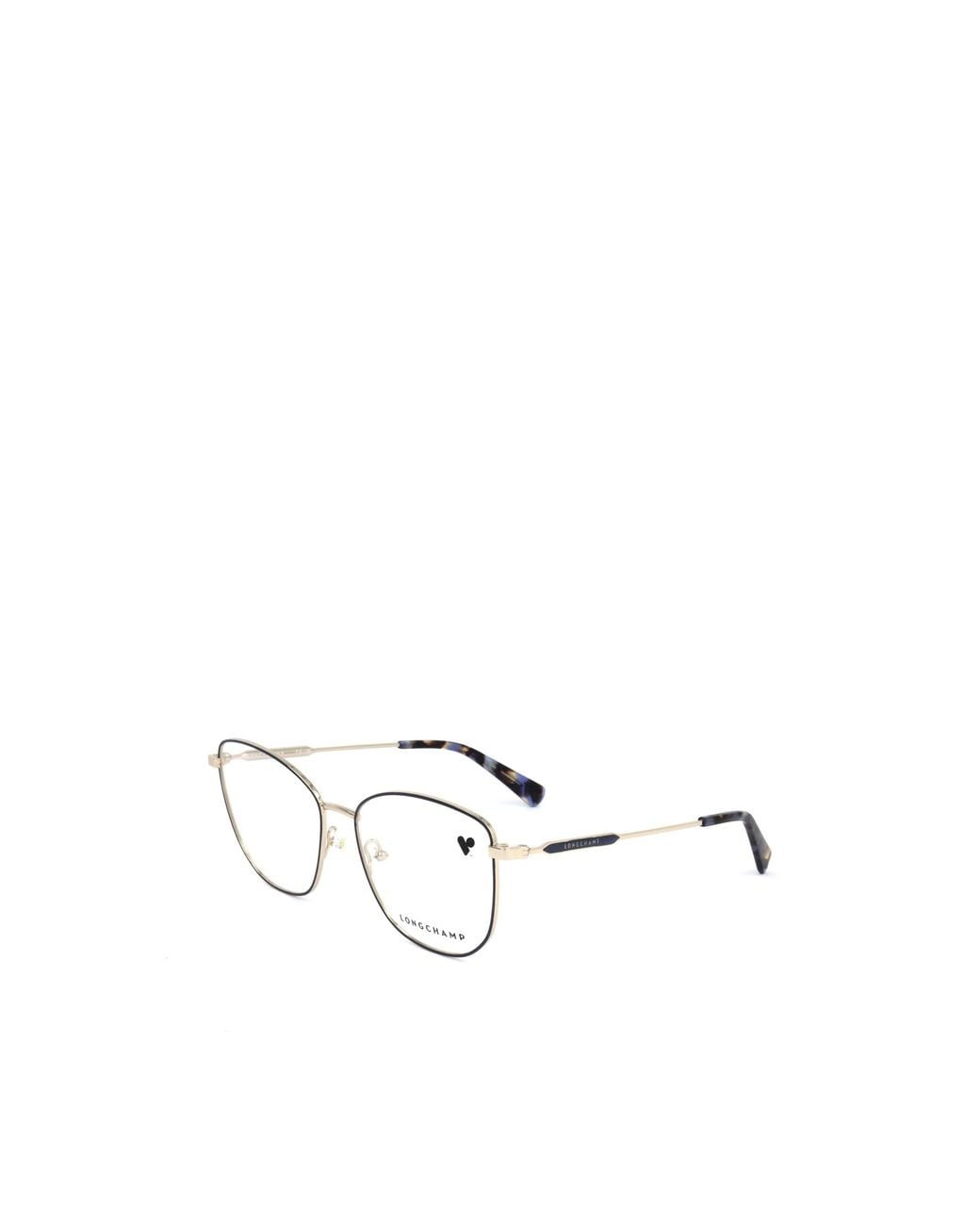 Longchamp White Square Frame Glasses