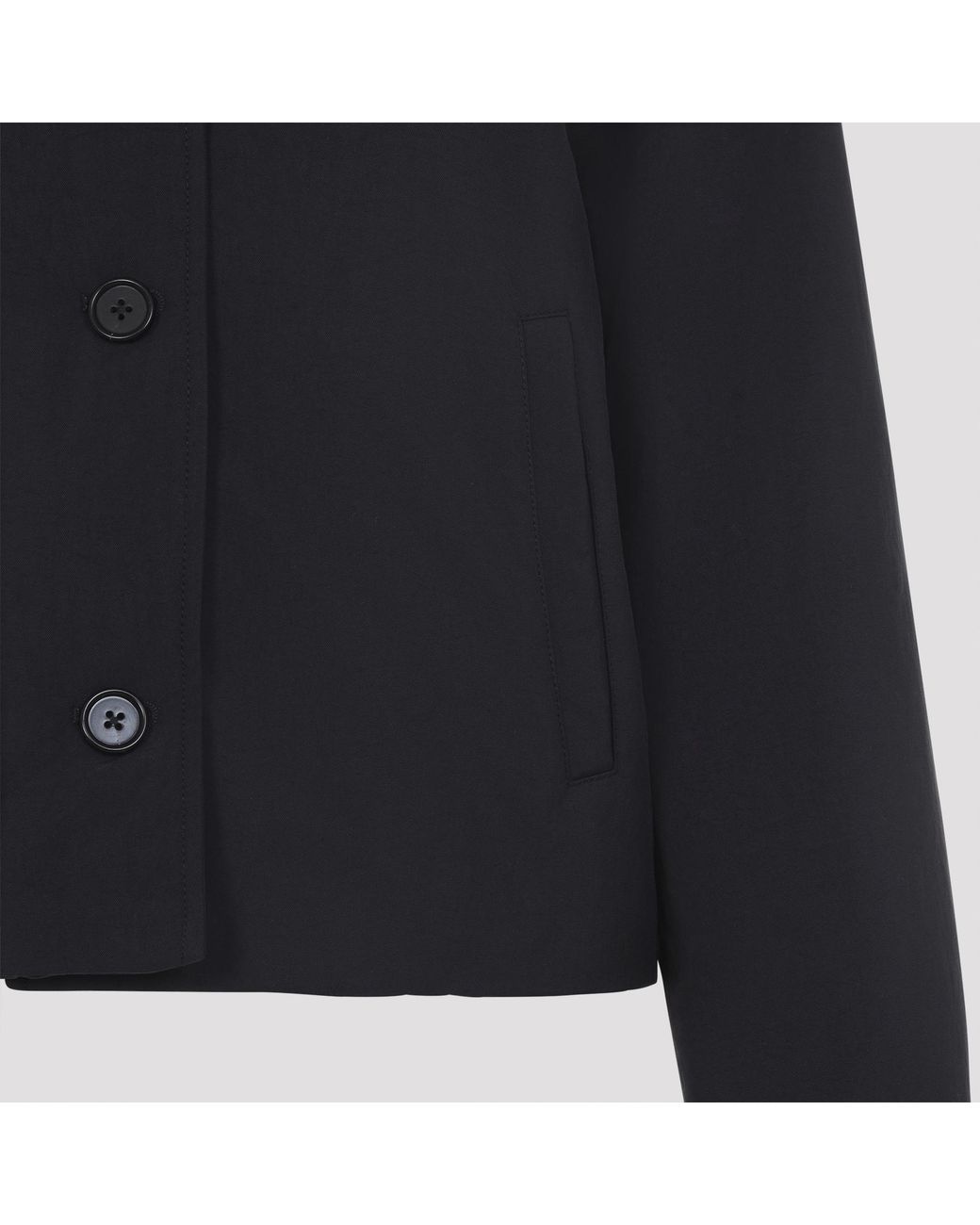 Jil Sander Blue Cropped Sport Jacket