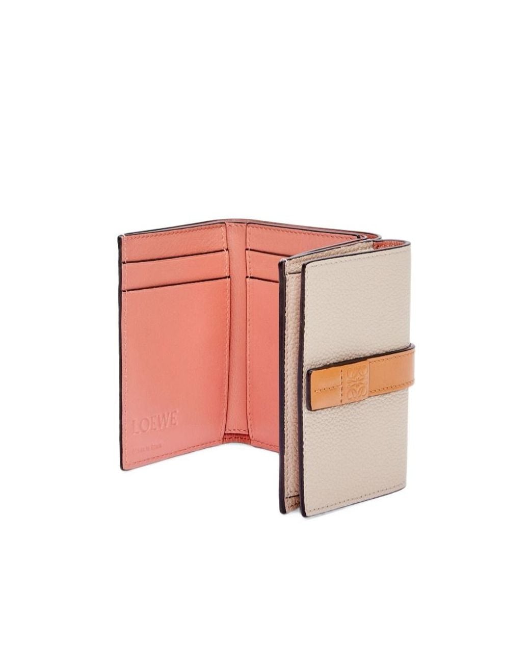 Loewe White Trifold Wallet