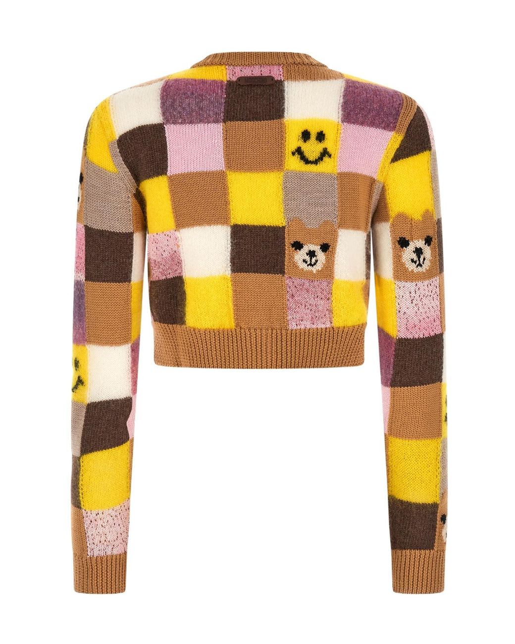 Moschino Orange Long-Sleeved Sweater