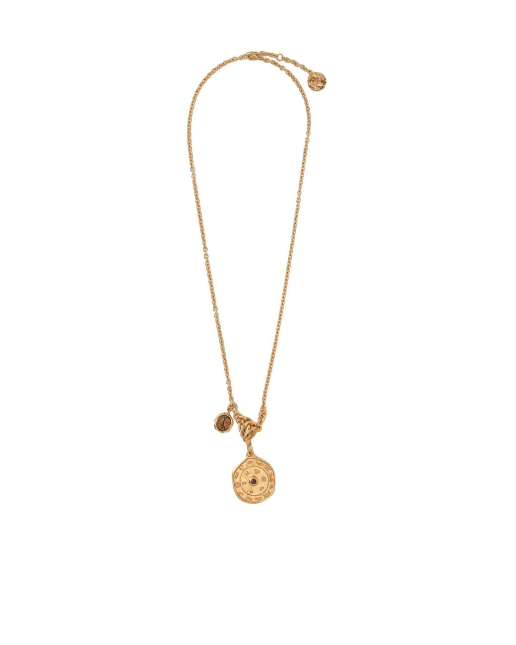 Chloé White Coin Pendant Ld62
