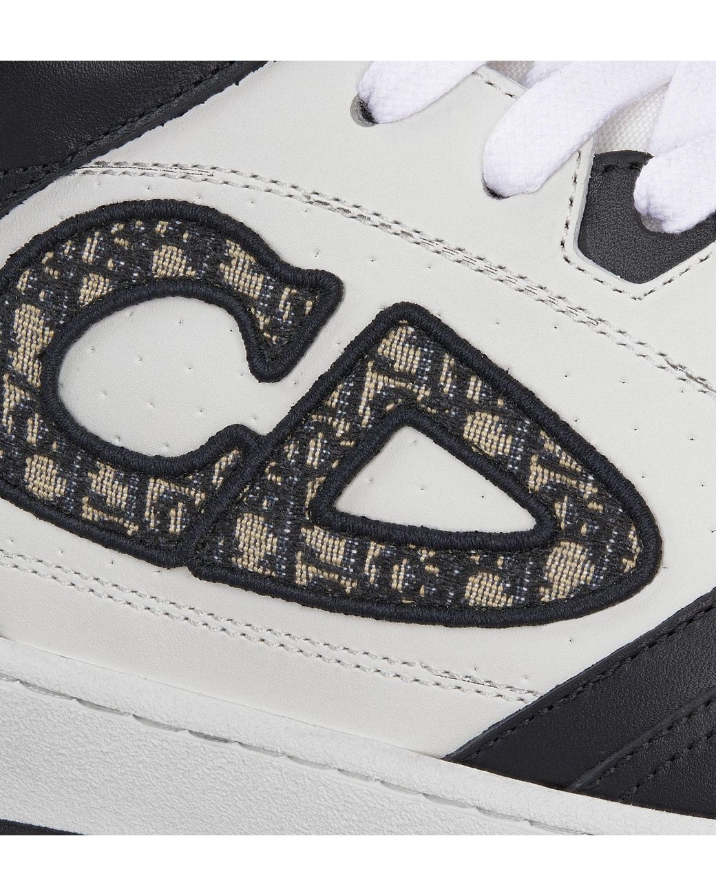 Dior White Homme B57 Mid-Top Sneakers for men