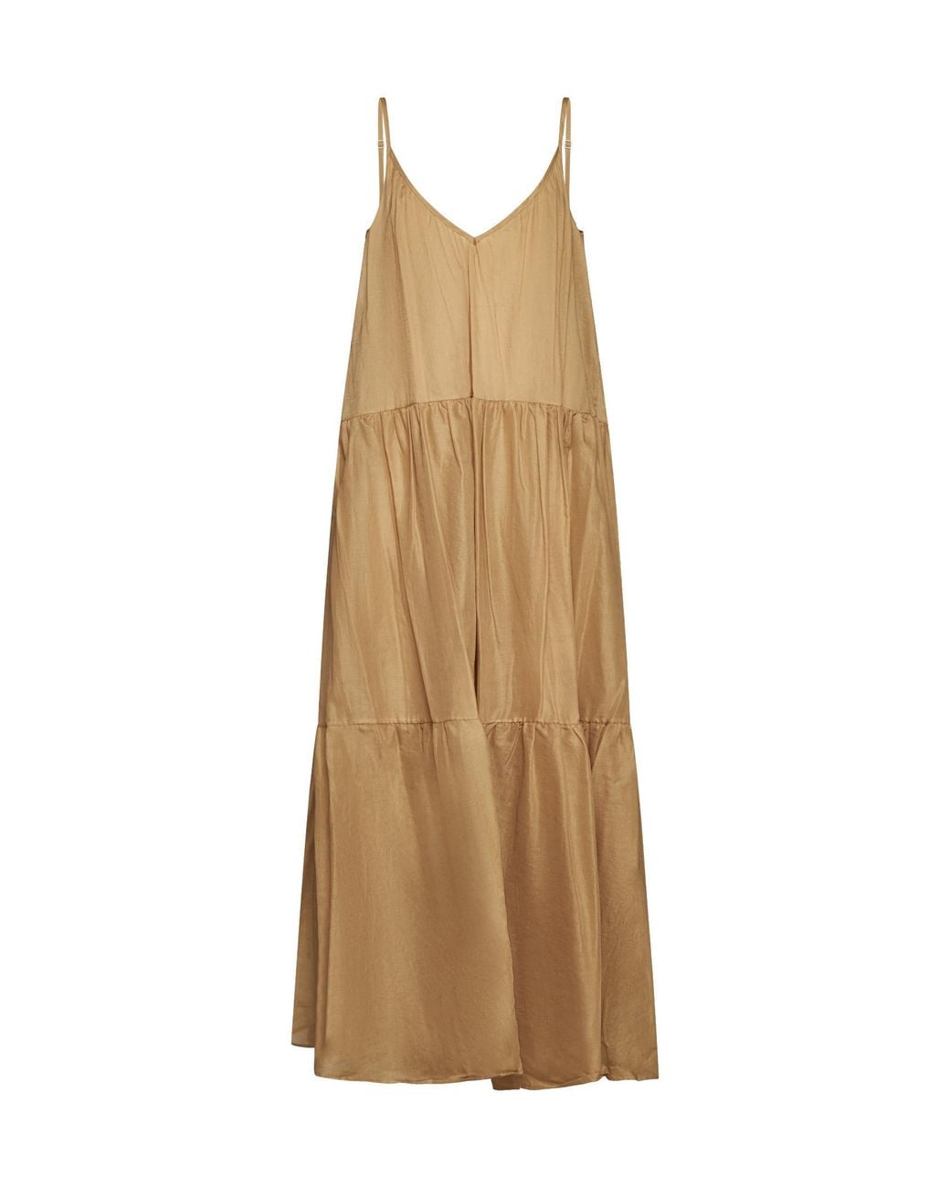 Kaos Natural Tiered Maxi Dress