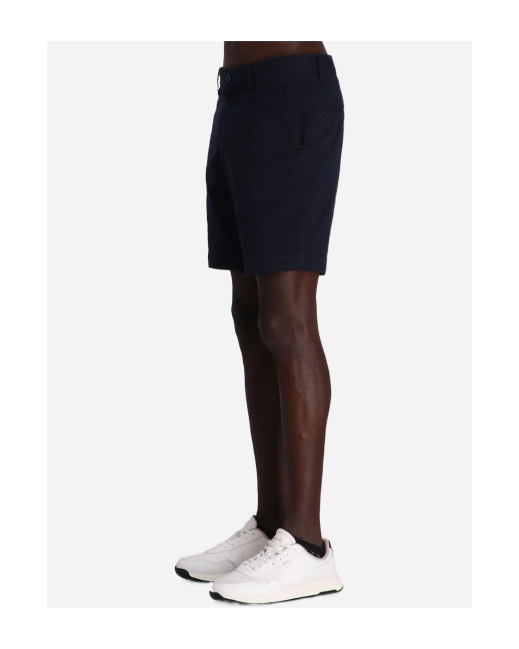 Boss Blue Tailored Chino Shorts for men