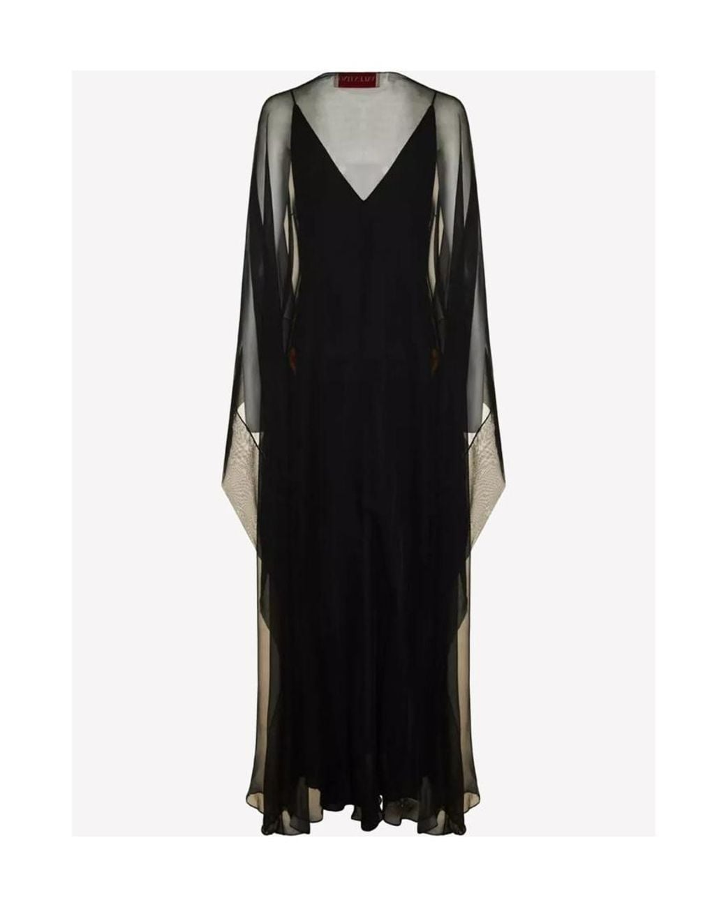 Valentino Black Dragon Pattern Dress