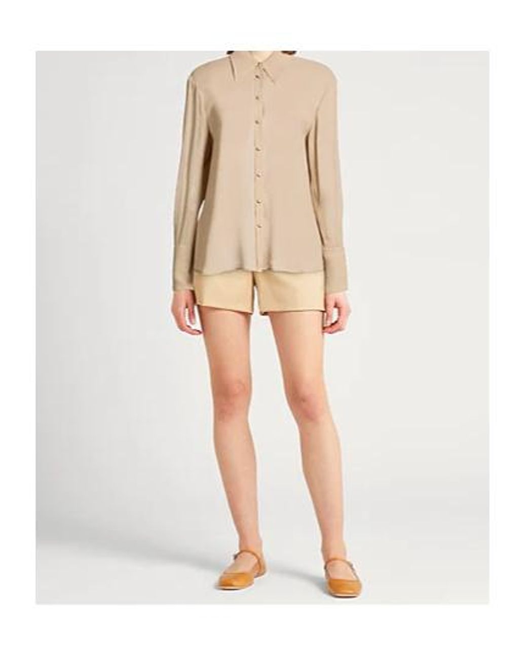 Tory Burch Natural Logo Shirt