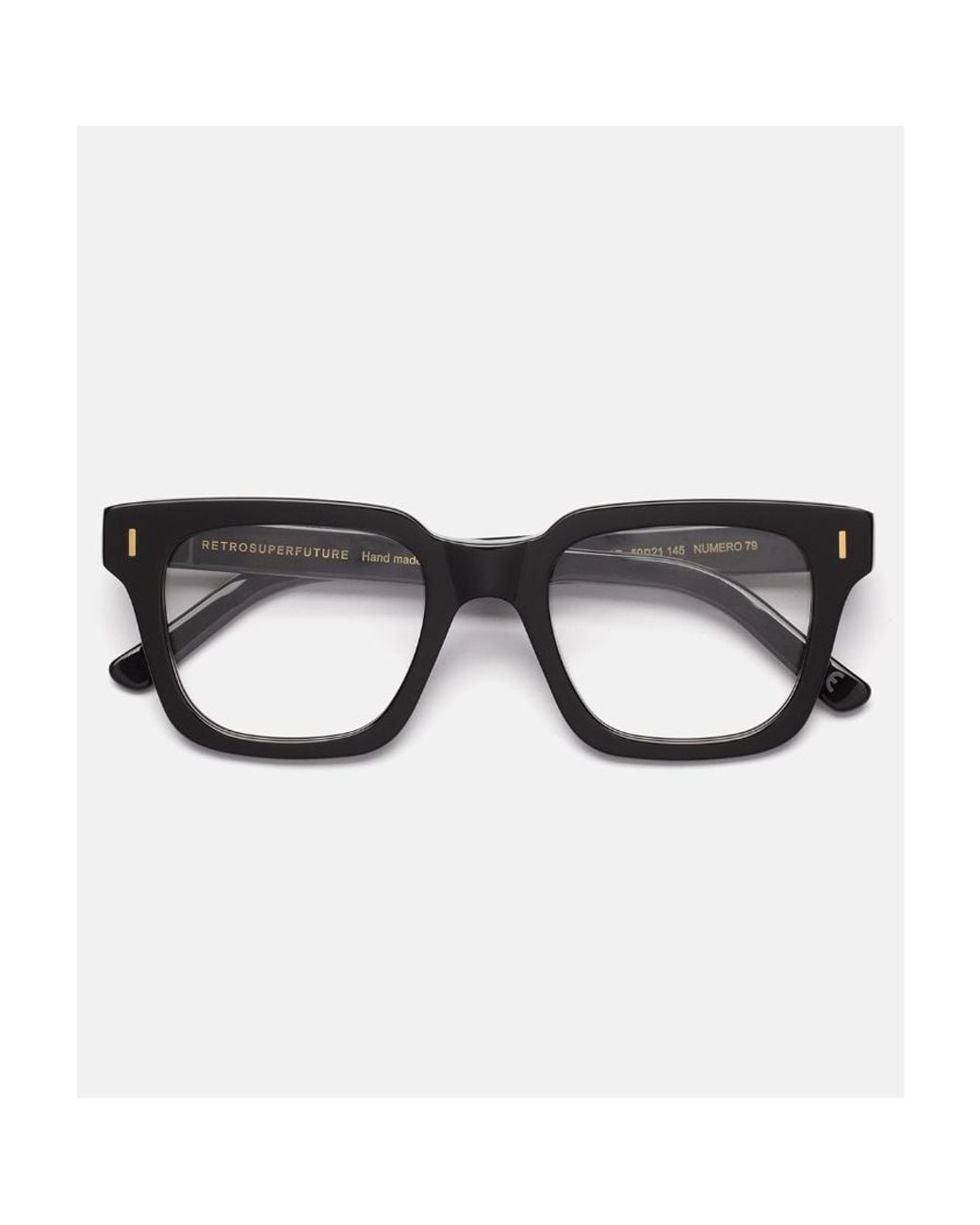 Retrosuperfuture White Square-Frame Glasses for men
