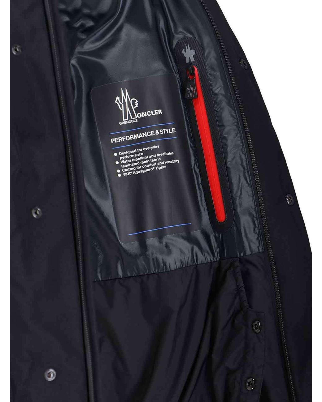 Moncler Black Grenoble Elfin Down Jacket for men