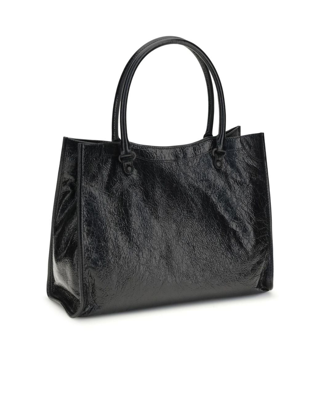 Balenciaga Black Le City Small Shoulder Bag