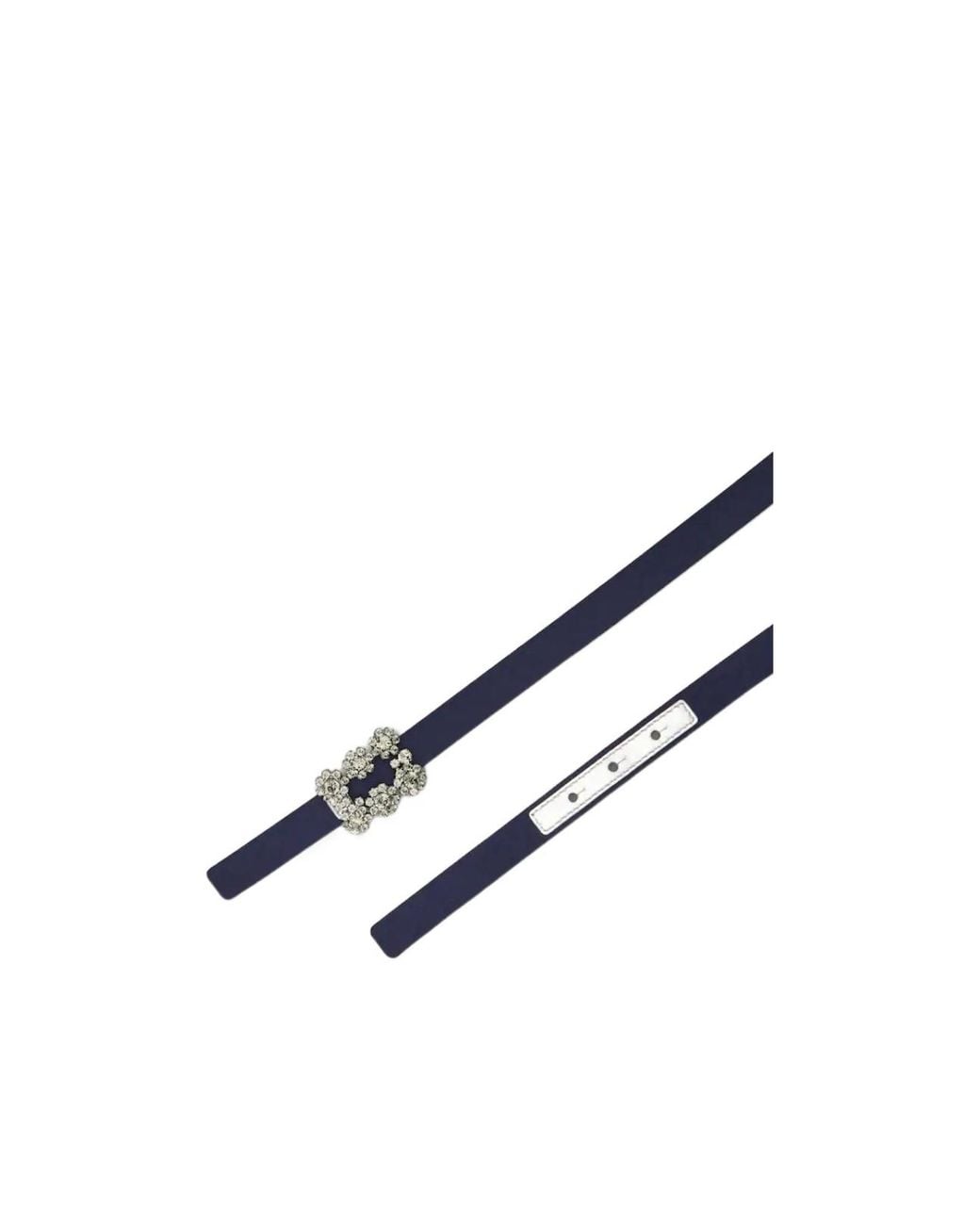 Roger Vivier Blue Efflorescence Belt