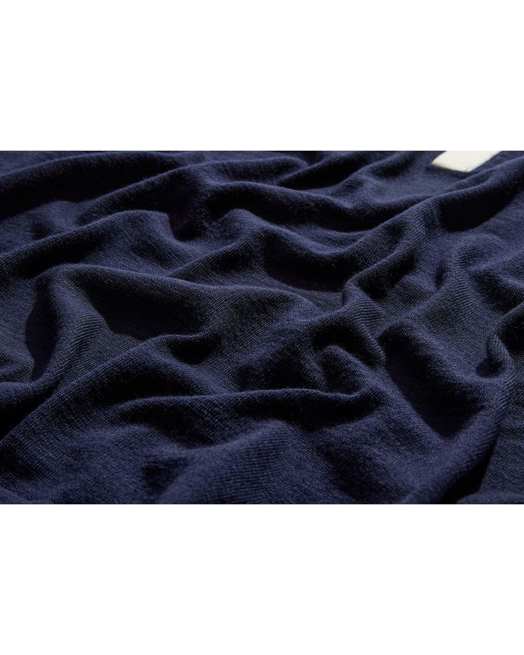 Drake's Blue Long-Sleeved Sweater for men