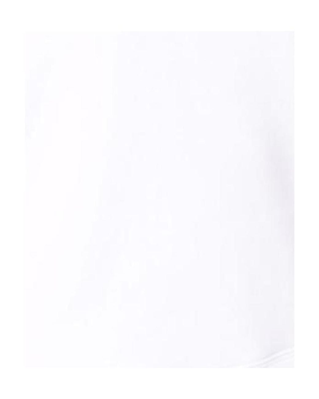 Emporio Armani White Graphic-Print Cotton-Blend Sweatshirt