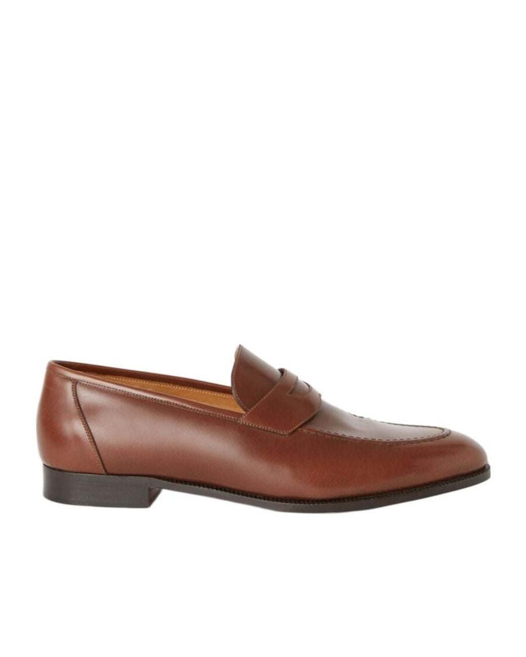 Loro Piana Brown Sergio Loafers for men