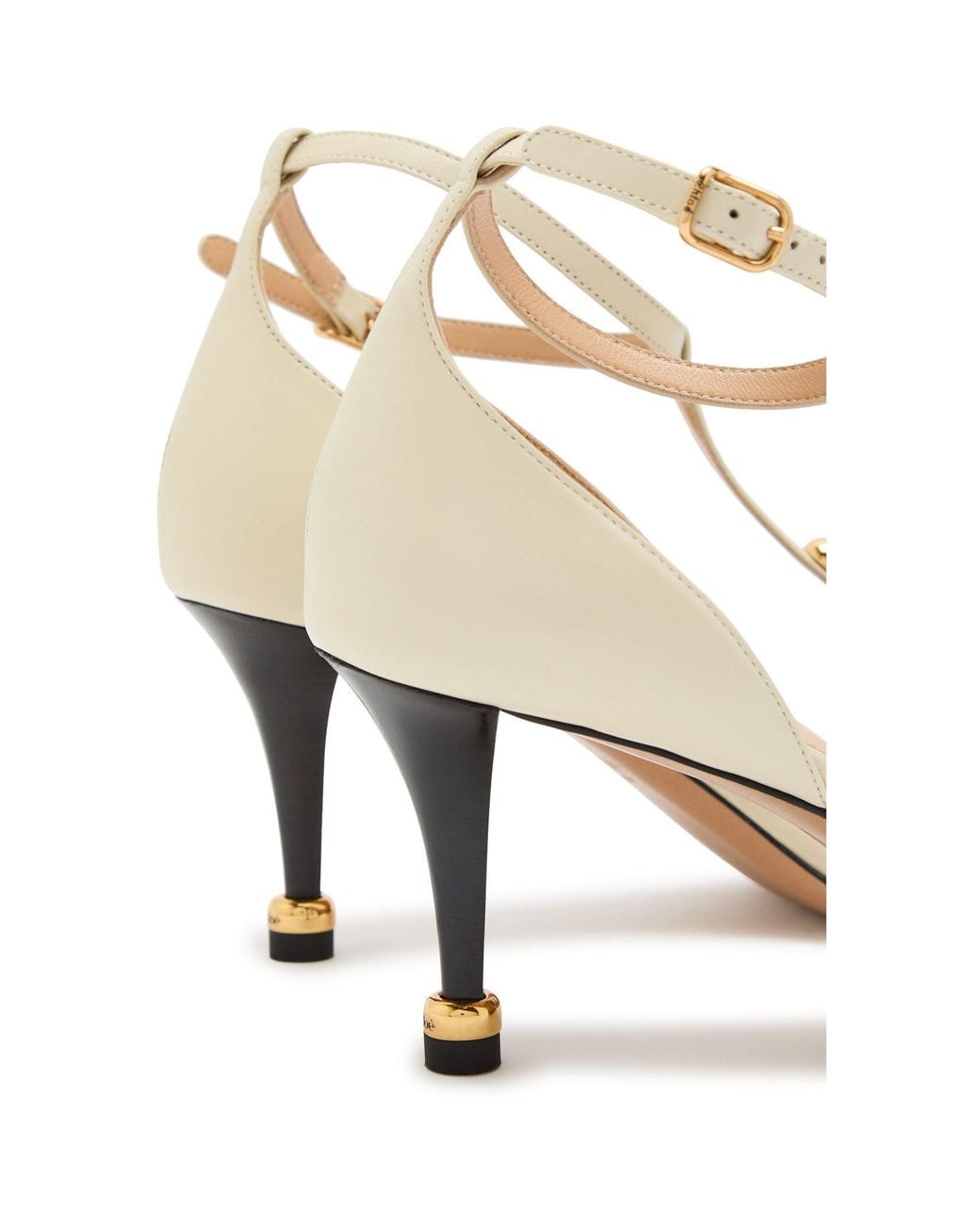 Chloé Metallic Simple High Heels
