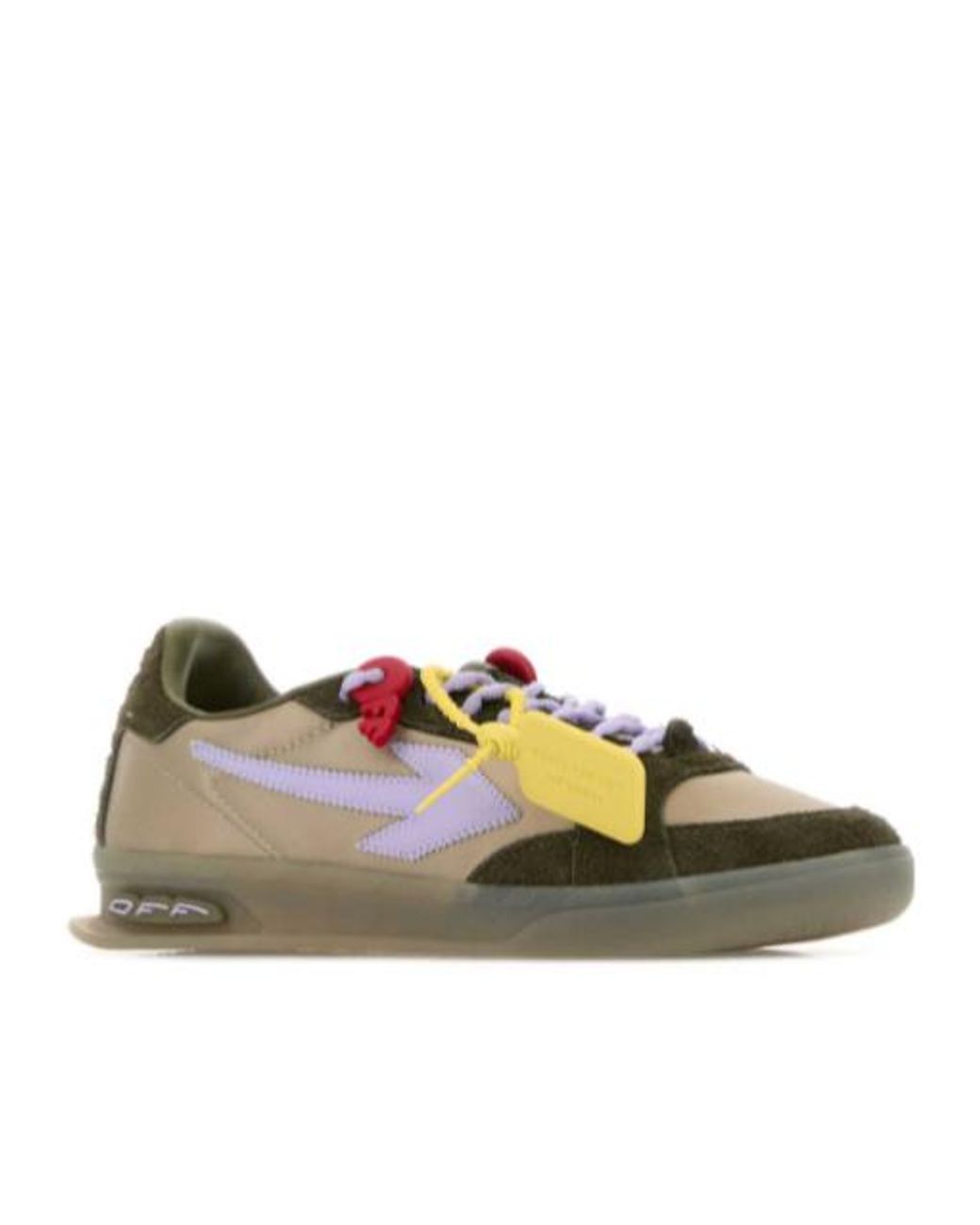 Off-White c/o Virgil Abloh Green End Of Play Low-Top Sneakers for men