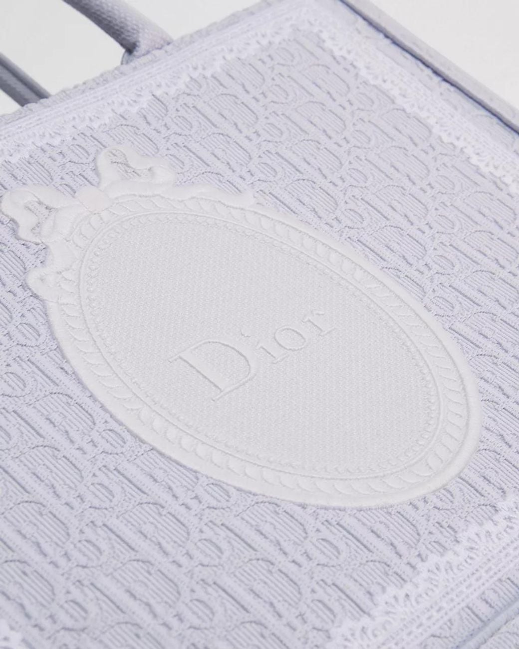 Dior Gray Medium Book Tote With Strap