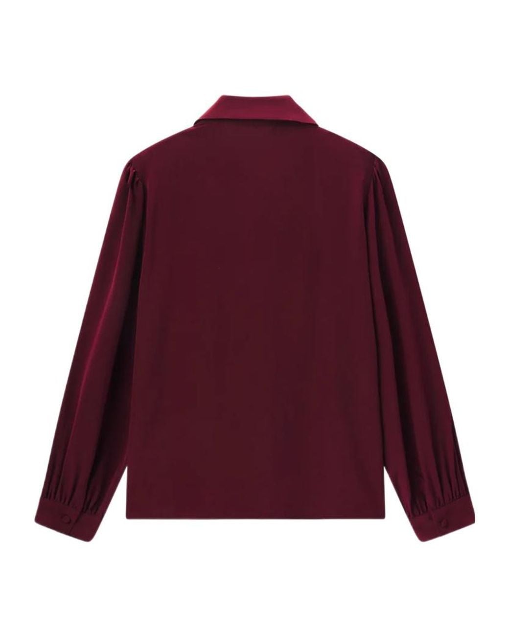 FRAME Purple Staple Blouse