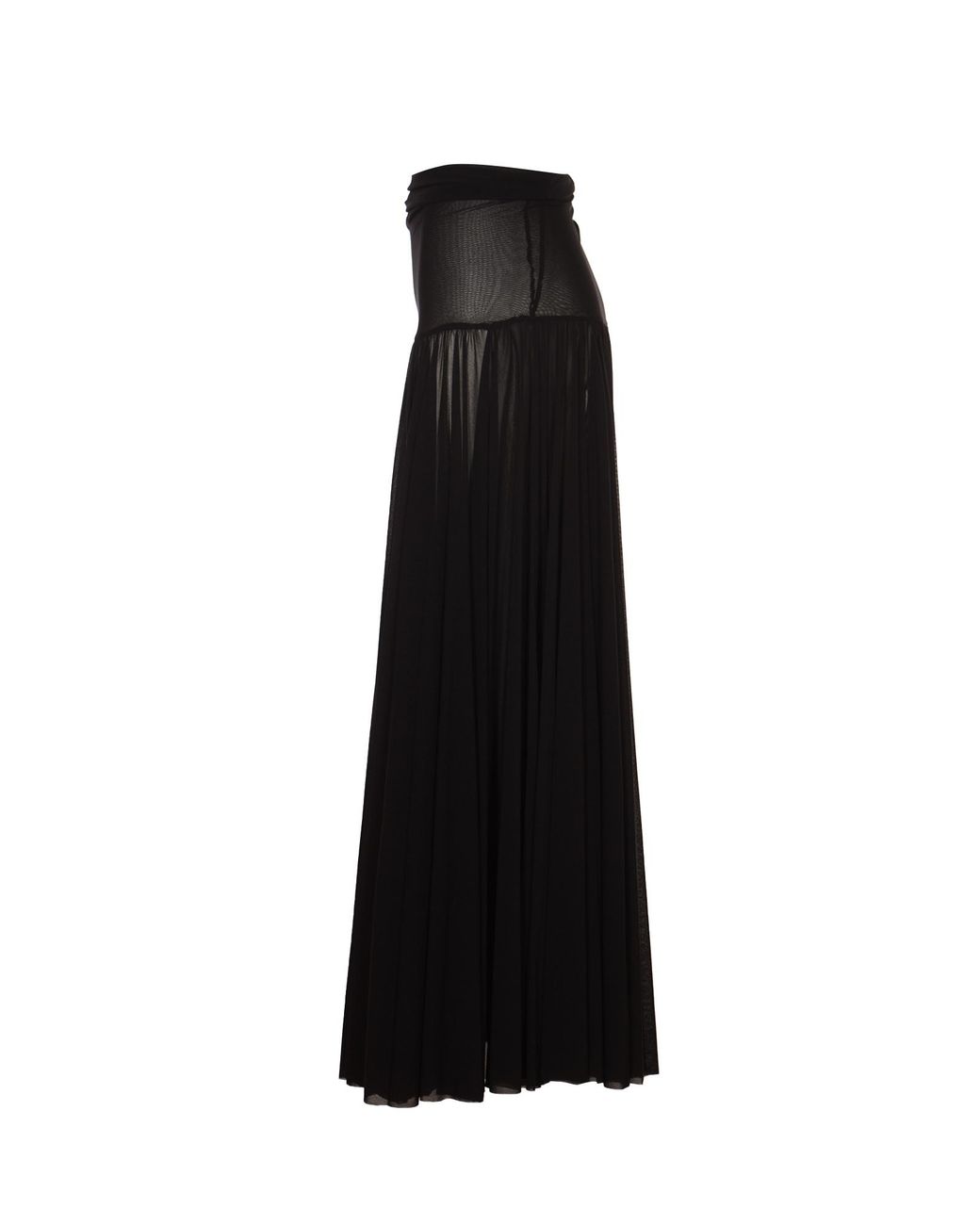 Philosophy Di Lorenzo Serafini Black Pleated Maxi Skirt